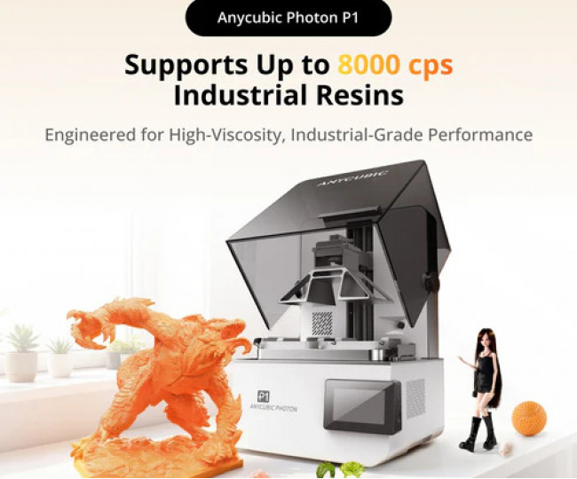 3D-принтер Anycubic Photon P1: Industrial Grade Prosumer Resin 3D Printer